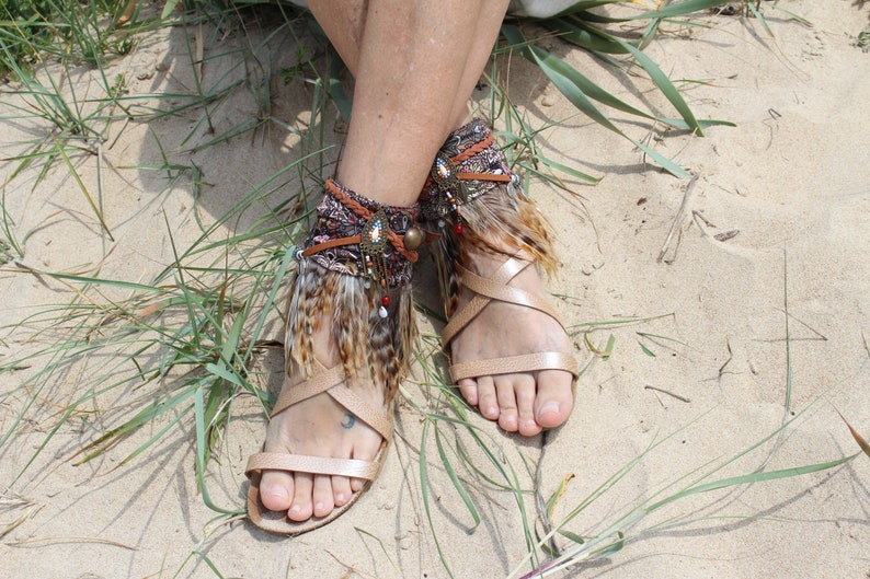 Ankle Cuffs Bohemian Sandals
