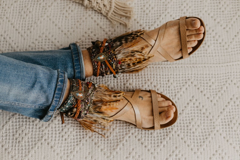 Ankle Cuffs Bohemian Sandals