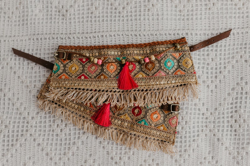 Boho Barefoot Hippie Sandal Ankle Wraps