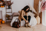 Boho Feathered Festival Boot Covers