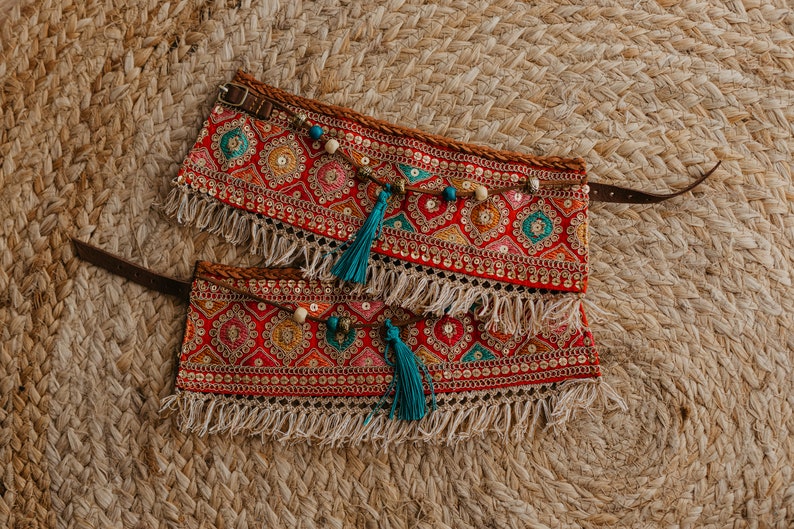 Boho Sandal Wrap Around Ankle Belts