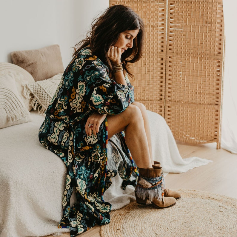 Cultural Inspired Ankle Cuff Boot Covers