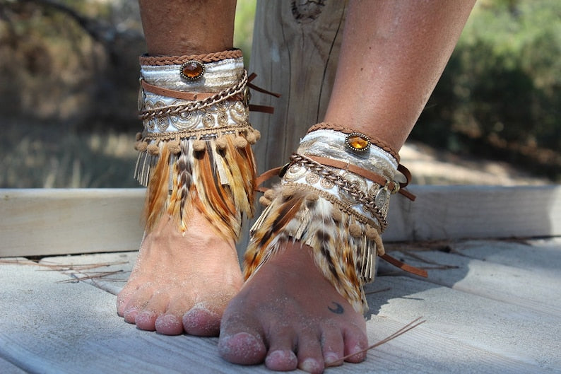 Decora Anklets Cover Sandals
