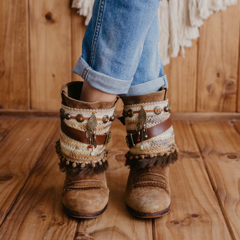 Decorate Boho Style Boot Covers