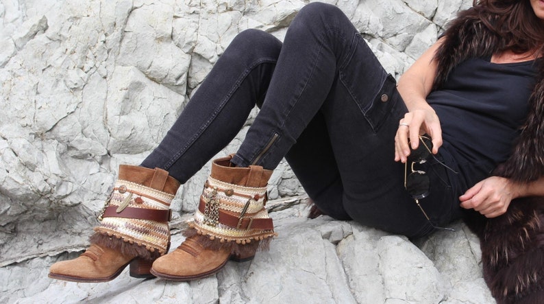 Decorate Boho Style Boot Covers