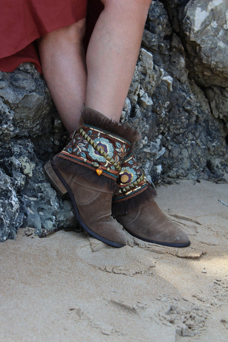 Decorate Trending Topic Ethnic Boot Cuffs