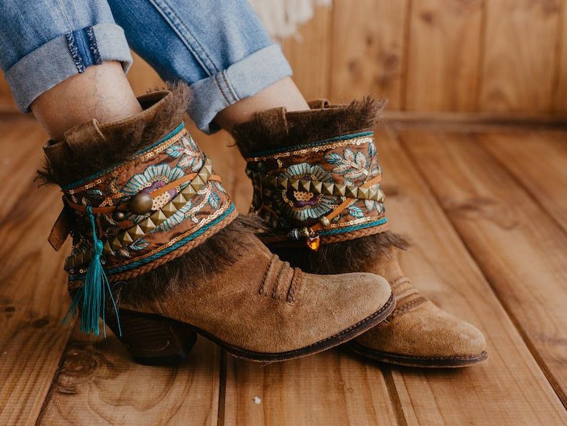 Decorate Trending Topic Ethnic Boot Cuffs