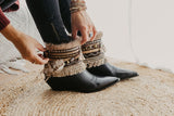 Ethnic Style Tribal Pattern Boot Cuffs Covers