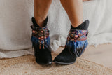 Ethnic Embellishments Boot Ankle Covers