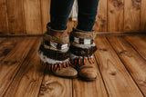 Handmade Leather Boot Cuffs Covers