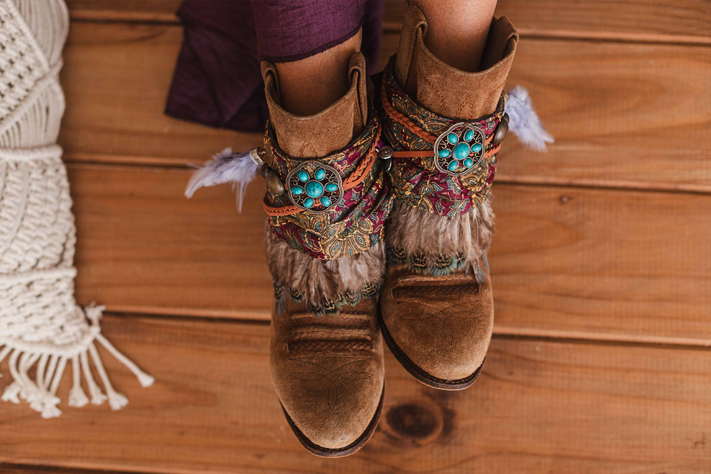 Leather Wraps & Toppers Stylish Boot