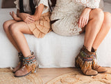 Matching Mother Daughter Western Cowgirl Boot Cuff Set