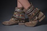 Rustic Trible Boot Covers