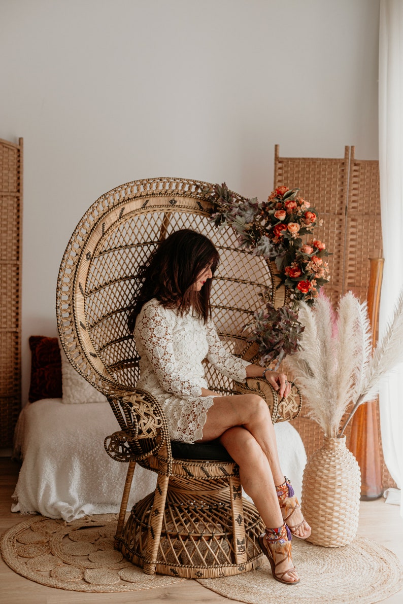 Stunning Purple and Orange Feather Fringe Sandal Ankle Ties