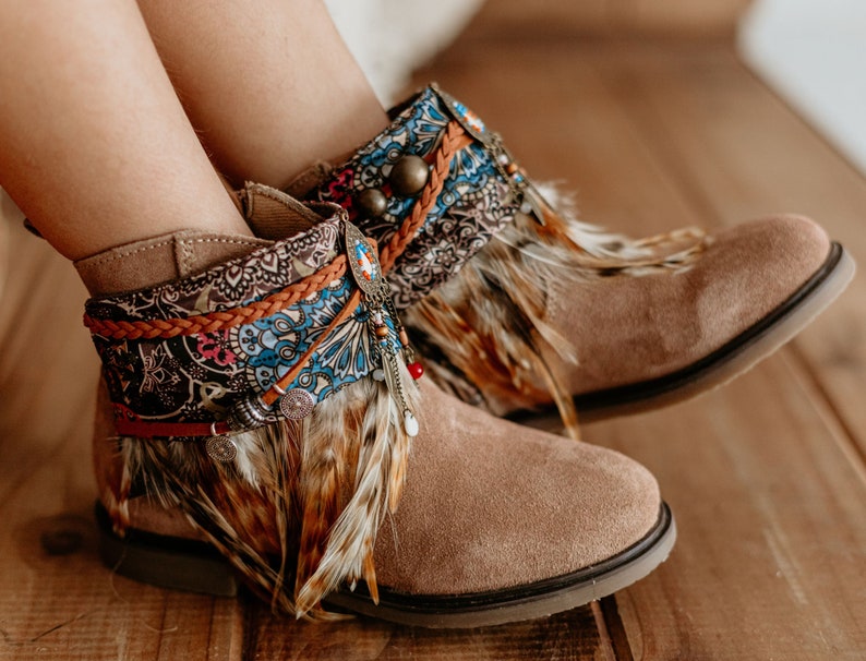 Trendy Girl Adornments Tribal Boot Covers