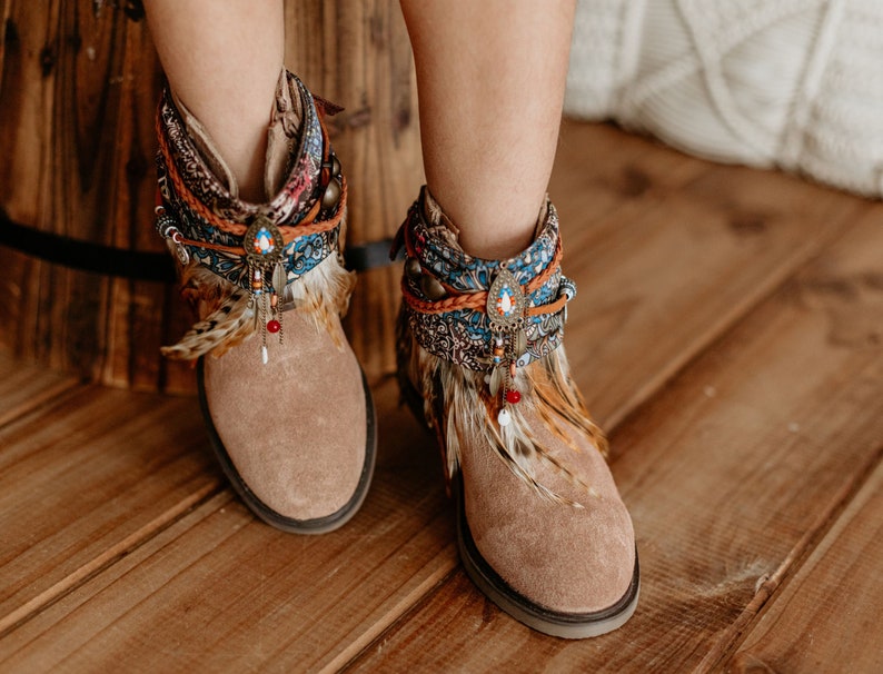 Trendy Girl Adornments Tribal Boot Covers