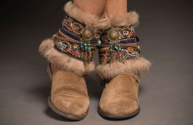 Native Ethnic Style Boot Covers