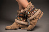 Native Ethnic Style Boot Covers