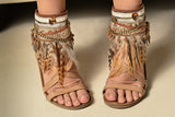 Decora sandalias Boho Gold