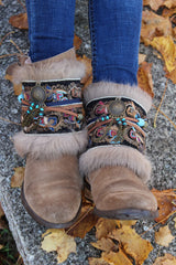 Native Ethnic Style Boot Covers