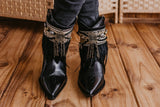 Bohemian Indigenous Ankle Boot Wraps Covers