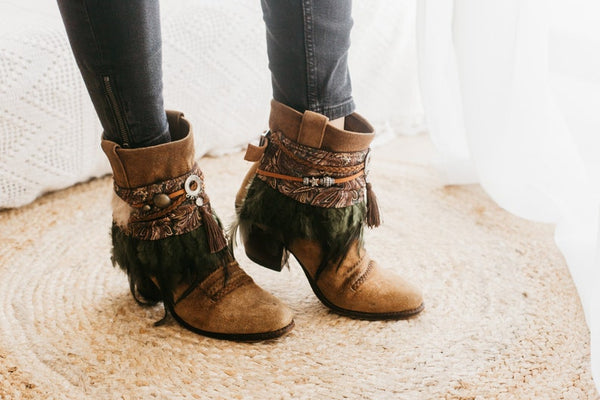 Fundas para botines boho