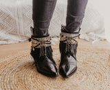 Bohemian Indigenous Ankle Boot Wraps Covers