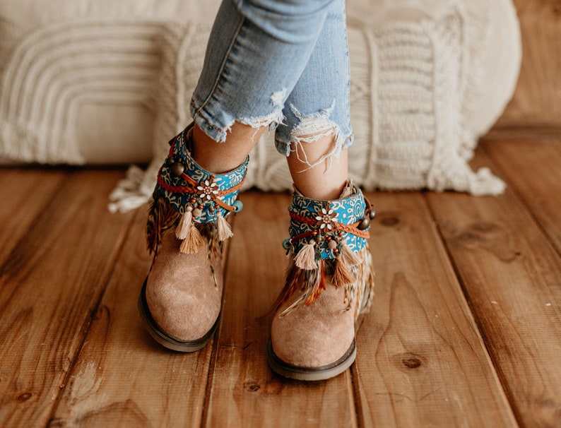 Cubrebotas Boho para Niñas