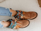 Elevate Her Style with Girl's Boho Boot Wraps