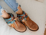 Cubrebotas Boho para Niñas