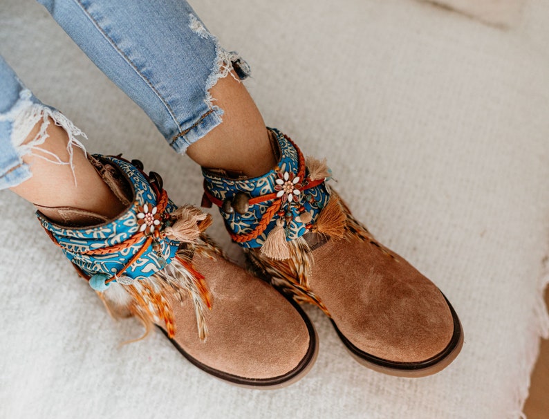 Elevate Her Style with Girl's Boho Boot Wraps