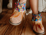 Decora botas Boho Rainbow