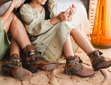 Juego de Cubre botas Boho Folk Mommy & Me