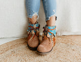 Cubrebotas Boho para Niñas