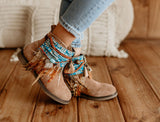 Realza su estilo con las botas bohemias para niñas