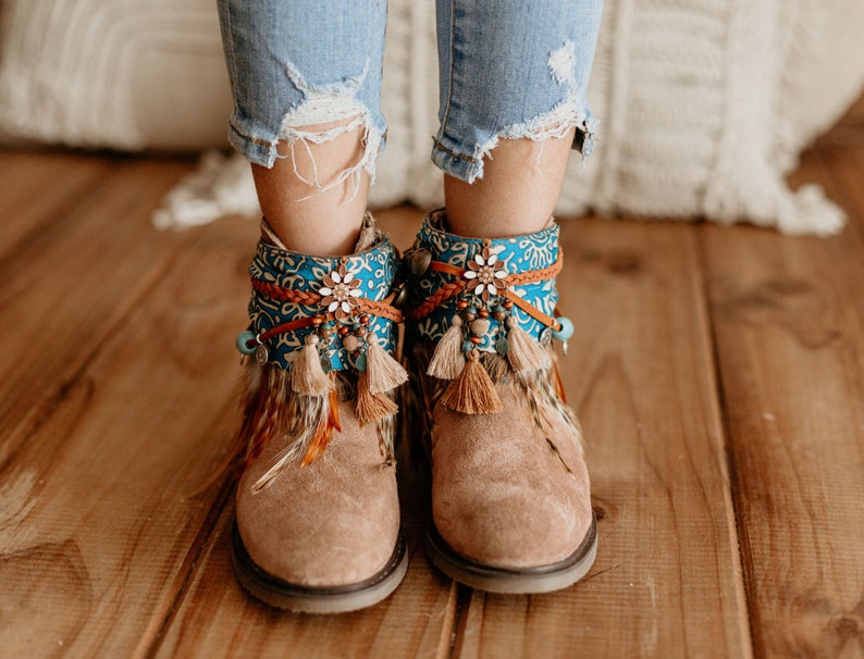 Elevate Her Style with Girl's Boho Boot Wraps