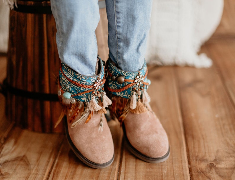 Elevate Her Style with Girl's Boho Boot Wraps