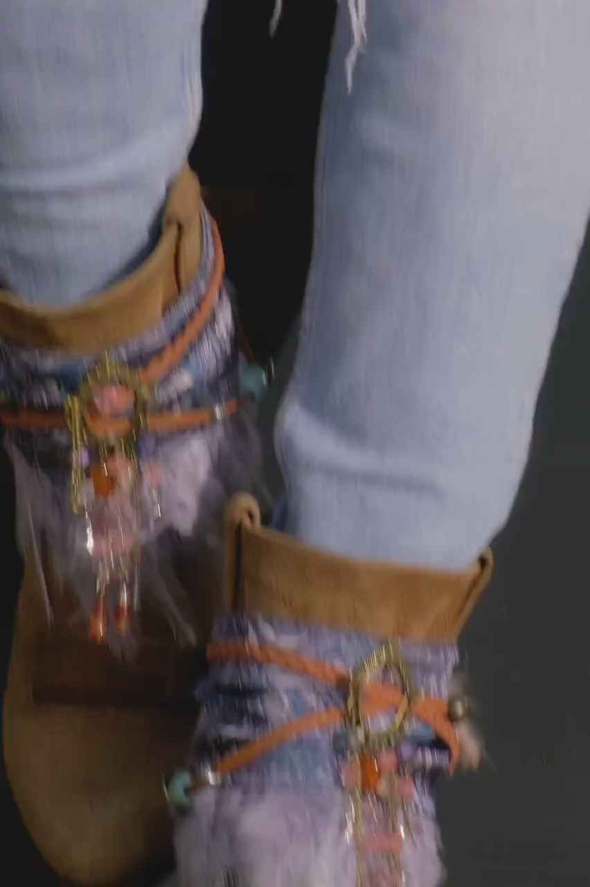 Video Cultural Ankle Cuff Boot Covers