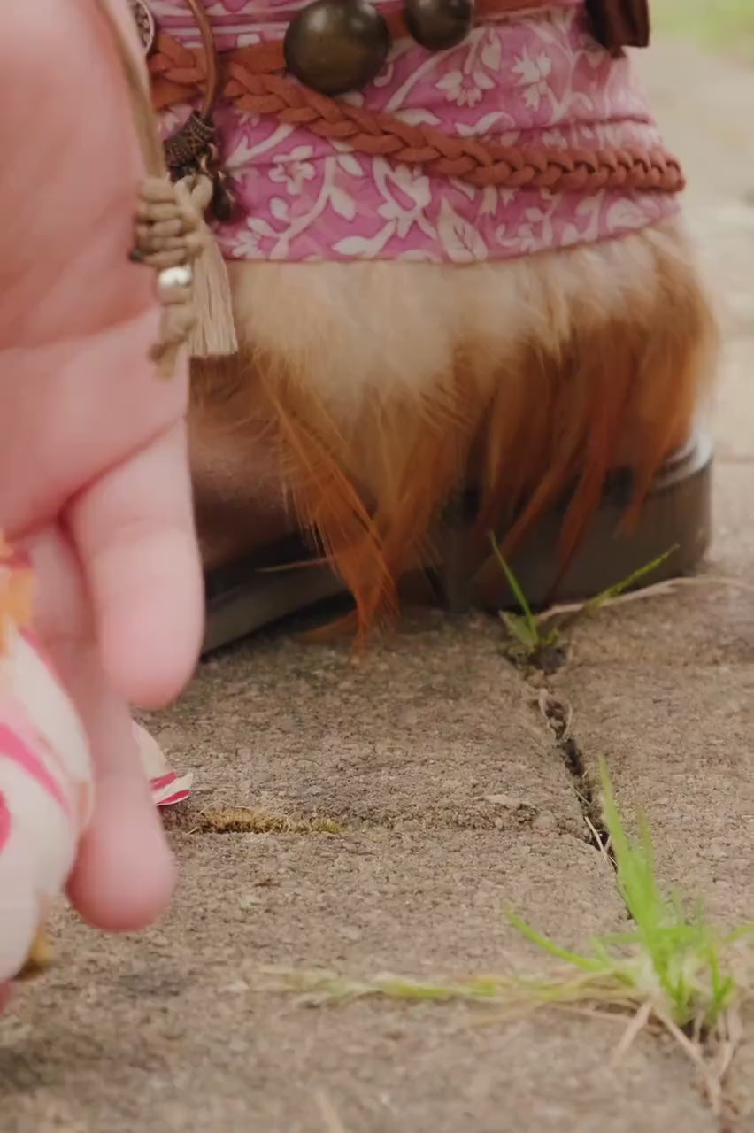 Video Tribal Boot Covers Matching Set for Mother Daughter