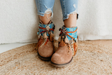 Cubrebotas Boho para Niñas